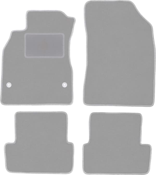 Bilmåtter grå for: Renault Fluence sedan (2009-2016)