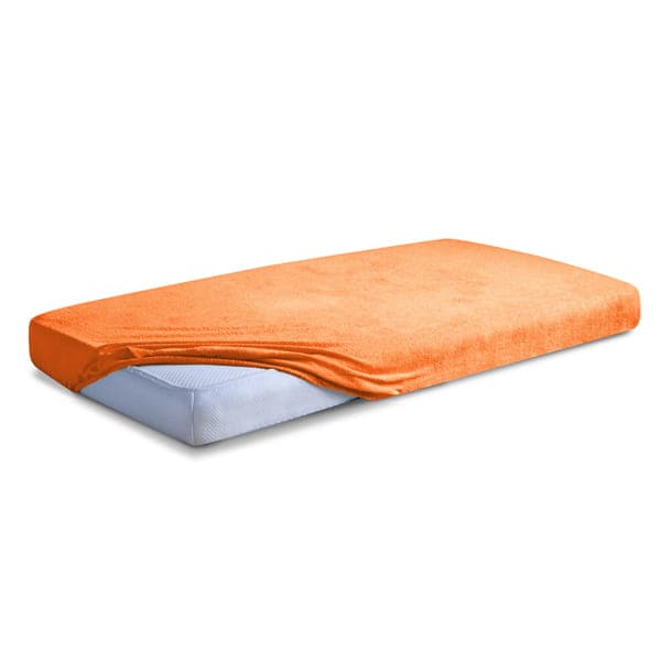 Frottélagen med elastik PREMIUM 70x140x10 Orange