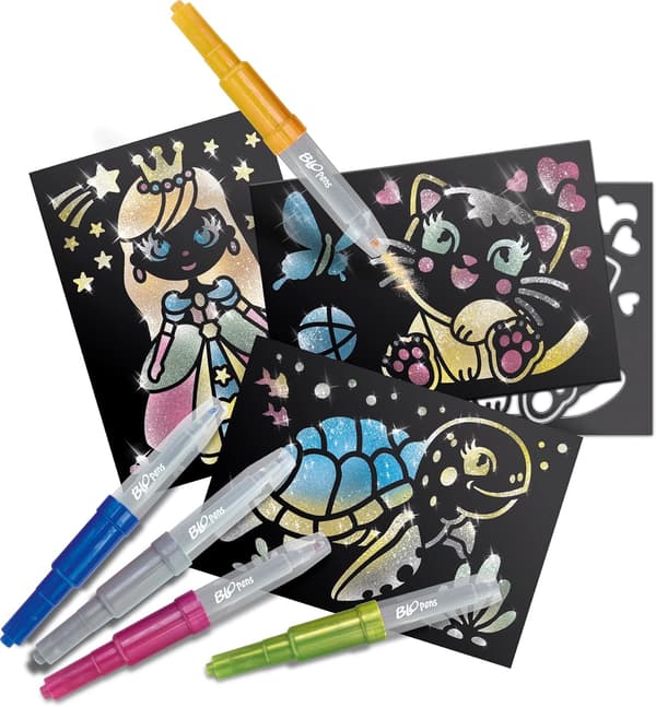 BLOPENS uppblåsbara pennor 8 st metallic 23607