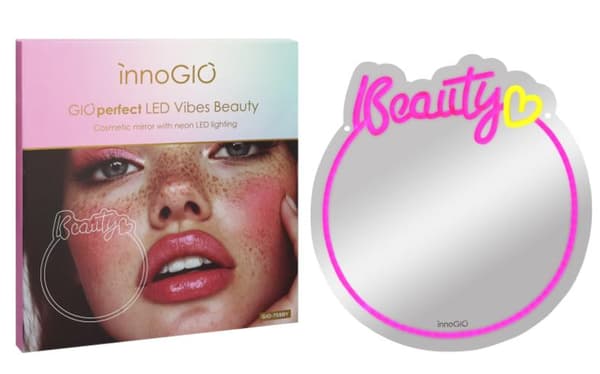 GIOperfect Vibes Beauty Neon LED-sminkspegel