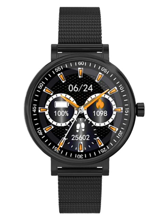 DAME SMARTWATCH Rubicon RNBE64 - BLODTRYKSMÅLER, PULSOXIMETER (sr013d)
