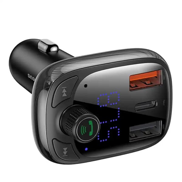 Baseus Bluetooth MP3-sändare för bil S-13 (svart)