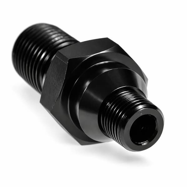 Adapter 1 1/4" UNC han (1/2" hun) til 1/2" han titanium