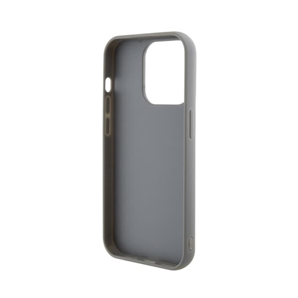 Guess Sequin Script Metal - iPhone 15 Pro cover (sølv)