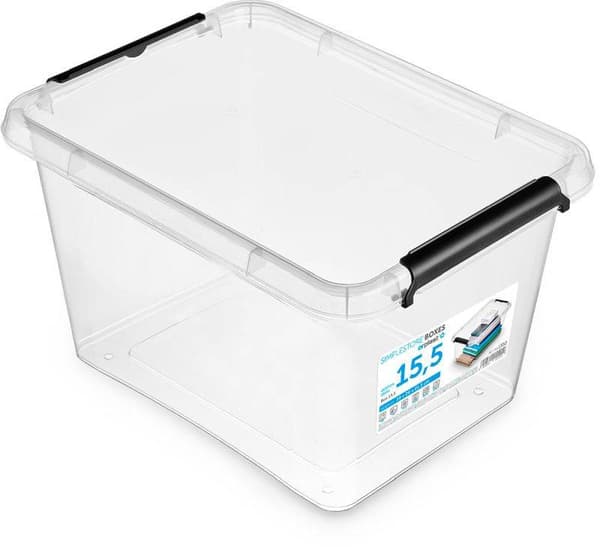 Simple Box 15,5 l [gennemsigtig]