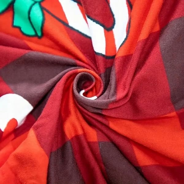 Julstolsöverdrag Set med 6 dekorationer Julprydnader