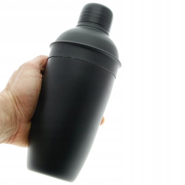BLACK METAL SHAKER COCKTAILS DRINKS
