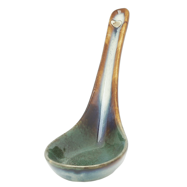 KERAMISK RAMENSOPPSKED 15 ml. MIDDAGSKED 16,5 CM