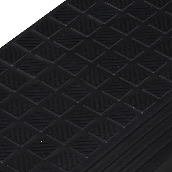 vidaXL Trappsteg, 5 st, 25x75 cm, gummi