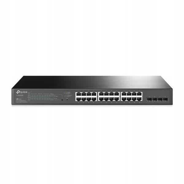 TP-LINK TL-SG2428P switch, 24 Gigabit Ethernet-porte, PoE+