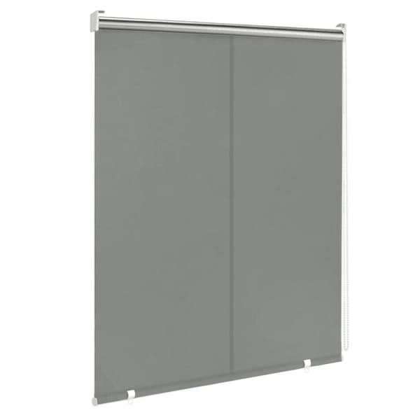 Vertikal balkonmarkise 150x245 cm grå