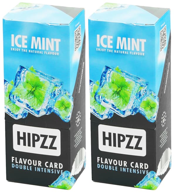 HIPZZ ICE MINT smagskort 40 stk.