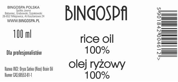 STOPPAR HUDENS ÅLDRANDEPROCESSER Risolja 100% BINGOSPA 100 ml
