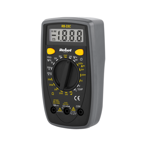 Multimittari Rebel Tools RB-33C