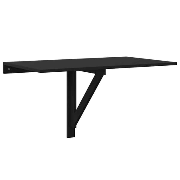 vidaXL Kokoontaitettava sohvapöytä musta 100x60x56 cm