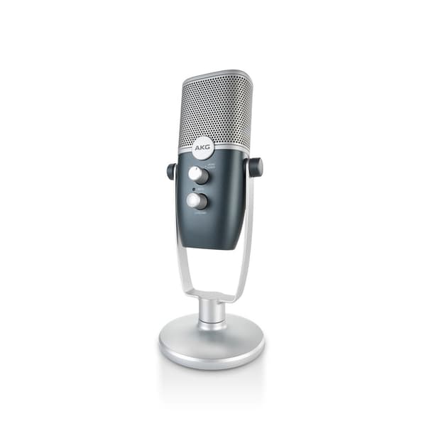 AKG ARA USB-kondensatormikrofon blå, 120 dB känslighet