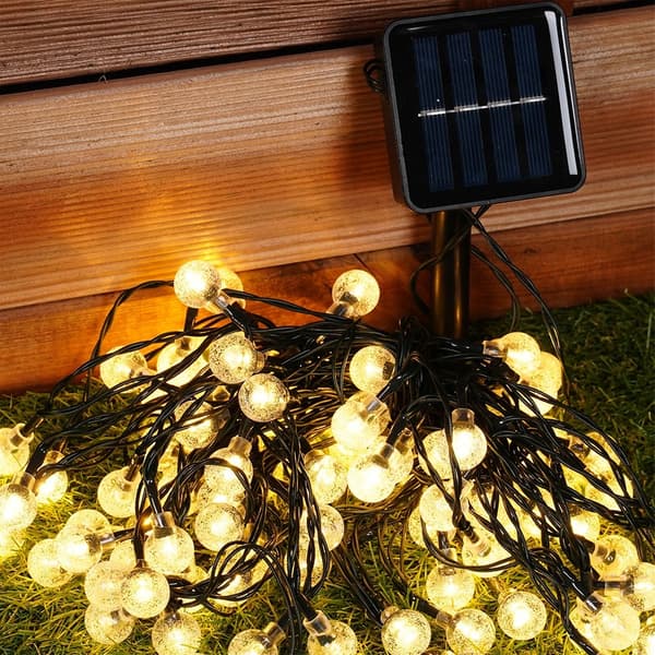 Solar LED haveguirlande 10 m 100 stk.