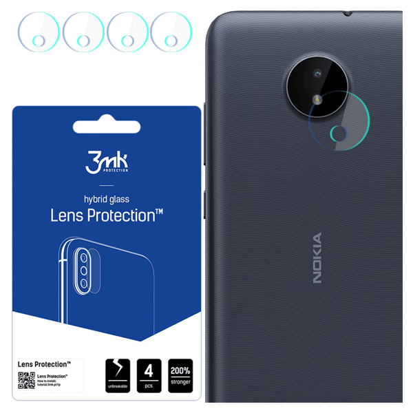 Nokia C20 - 3mk Linsskydd
