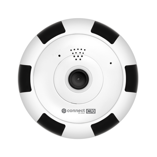Inomhuskamera WiFi IP 3MP 360° Tuya zoom