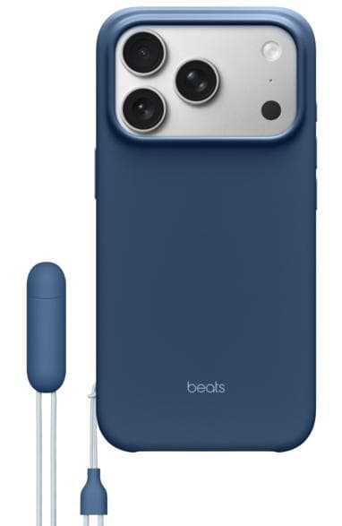 Beats Kickstand skal med stöd MagSafe för iPhone 17 Pro grå blå MGTP4LL/A