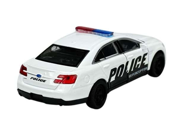 Welly Ford polis Interceptor vit 1:34 43671