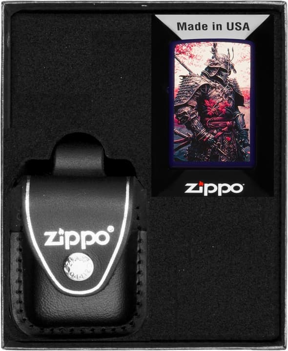 ZIPPO SAMURAI WARIOR DESIGN Lighter Gavesæt nr. 3