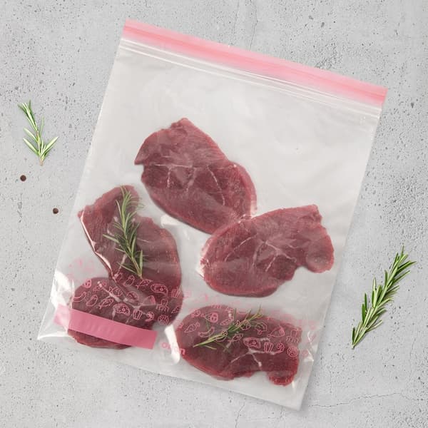 Ziplock-påsar för mat 34x27 cm 25 st