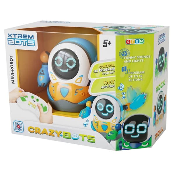 XTREM BOTS Crazy Bots -minirobotti XT3803236 32369
