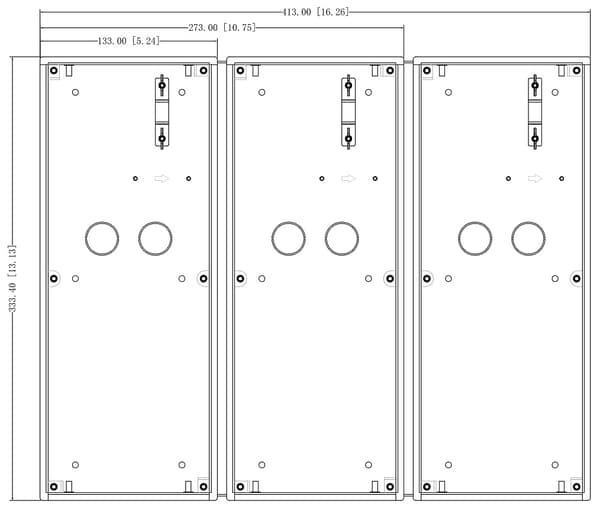 VTM128 DAHUA INDFLUSH-HOUSE