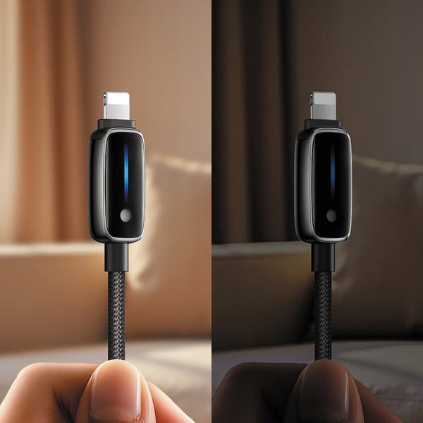 MCDODO LADDARE USB-A KABEL SNABBLADDNING FÖR IPHONE LIGHTNING 1M 12W