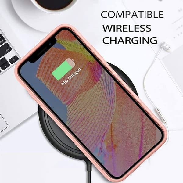 SILIKONE ETUI TIL APPLE IPHONE 11, MAT BAGSIDER, HOLDBAR