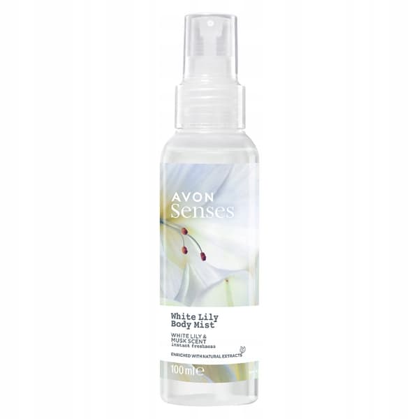 Avon - White Lily Body Mist 100ml Senses
