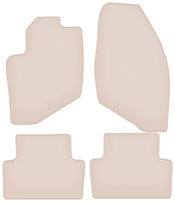 Premium beige måtter til Volvo V70 II kombi 2000-2007