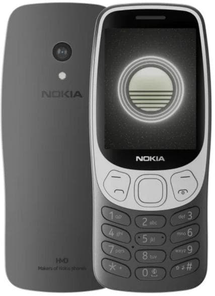 NOKIA 3210 4G Mobiltelefon TA-1618 DS PL Sort