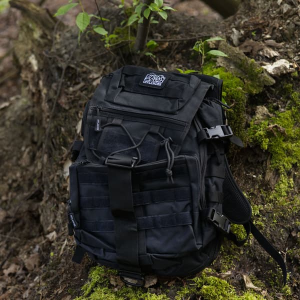 OFFLANDER TURISTRYGSÆK SURVIVAL HIKER 25L SORT