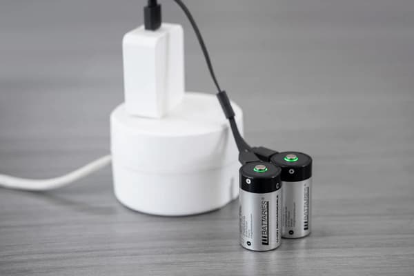 LiiBattaries KRAFTFULLA BATTERIER LITIUMJON-BATTERIER C USB-C 2 st 3000 mAh