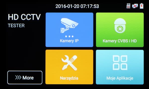 MONITOIMINNALLINEN CCTV-TESTERI CS-HB-45W