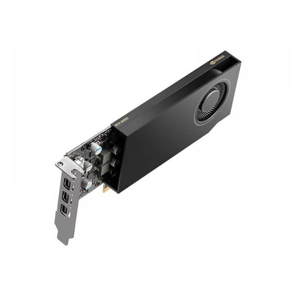 PNY NVIDIA A1000 8GB grafikkort, GDDR6, sort, PCIe x8