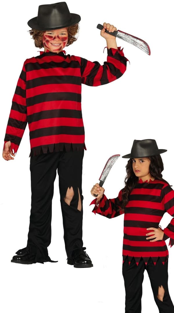Freddy's Killer-kostume 5-6 år