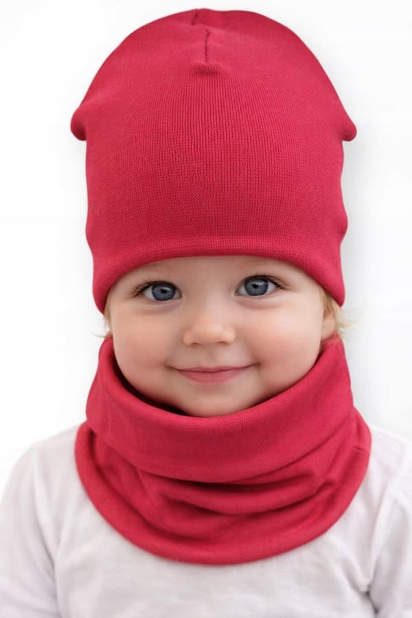 Set MÖSSA + HALSDUK 74-80-86 babyset 40/44 VÅRGRÖN