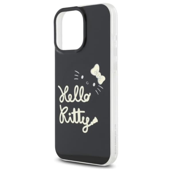 Hello Kitty IML Golden Diva MagSafe - iPhone 16 Pro Max -kotelo (musta)