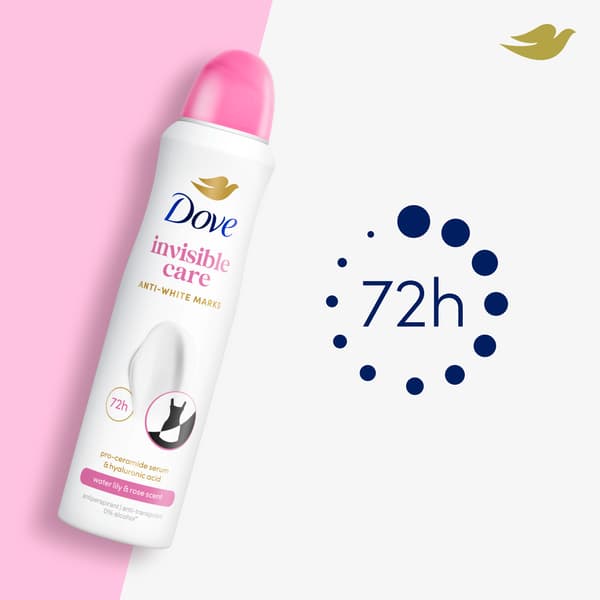 DOVE SPRAY INVISIBLE CARE 150ml