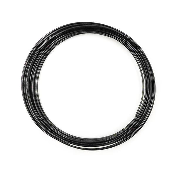 Blomstertråd - Ring - 2mmx10m - Svart