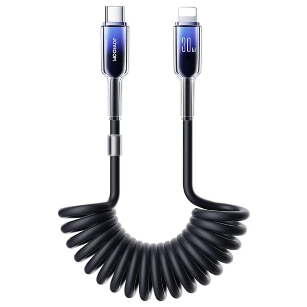 Joyroom S-A43 USB-C Lightning-kaapeli, musta