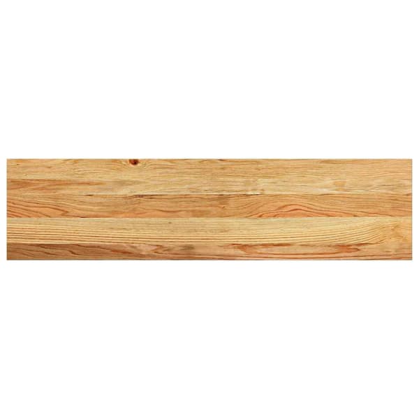 vidaXL trappetrin, 2 stk. brun 100x25x2 cm massivt egetræ