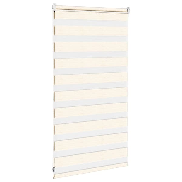 vidaXL Zebra rullegardin, 80x100 cm, stofbredde 75,9 cm, polyester