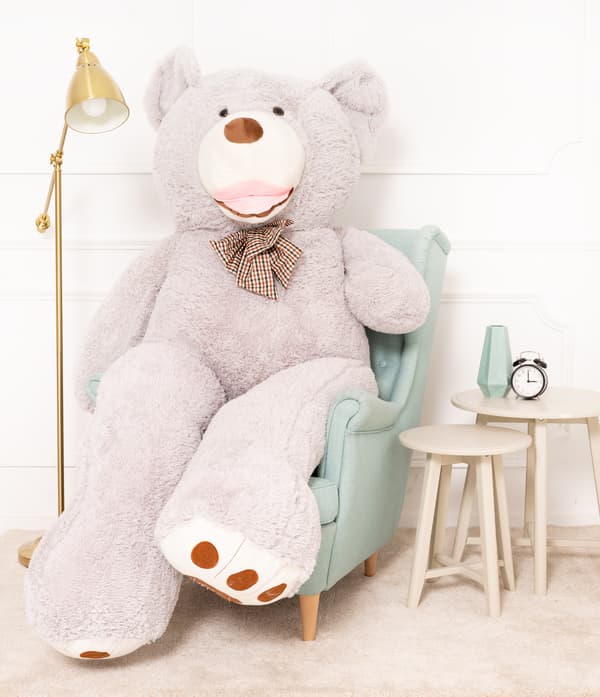 Teddy Amigo 350cm - grå
