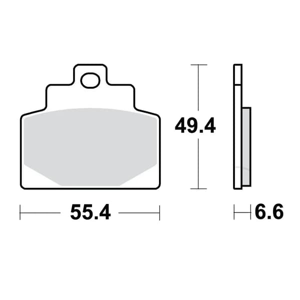 TRW MCB886SRM bremseklodser