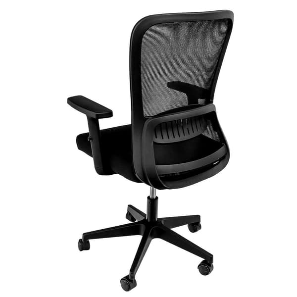 Furvelo Norma BP/A1D/L1D skrivebordsstol med hjul sort