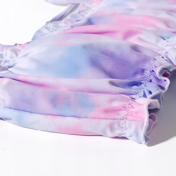 Todelt badedragt bikini bandeau trusser strand pool M